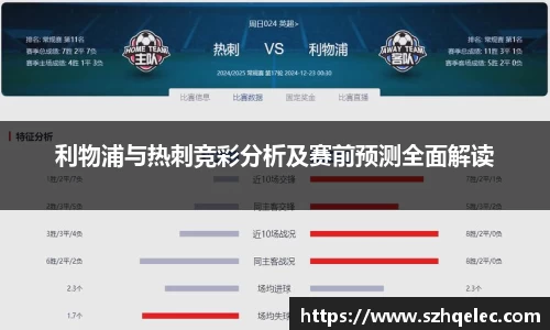 星空xk体育利物浦与热刺竞彩分析及赛前预测全面解读